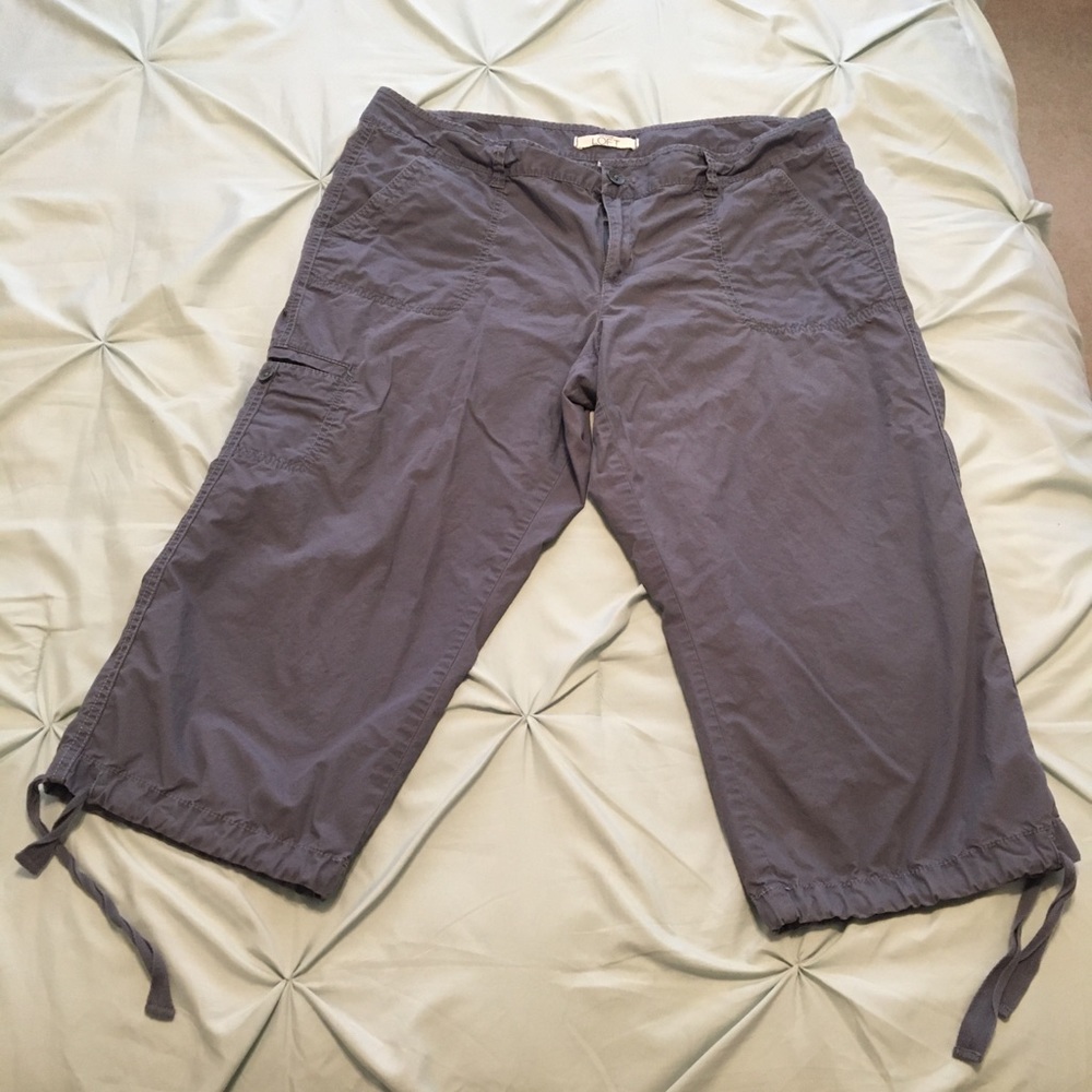 Loft crop pants